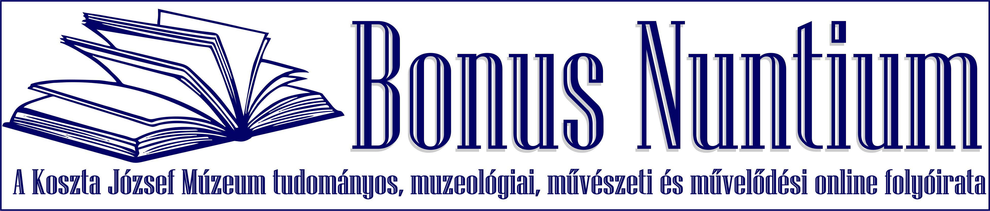 Bonus Nuntium A Koszta József Múzeum online folyóirata logo